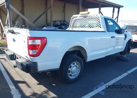 2022 Ford F-150 Xl из США, поврежденный, VIN 1FTMF1CB0NKF06071